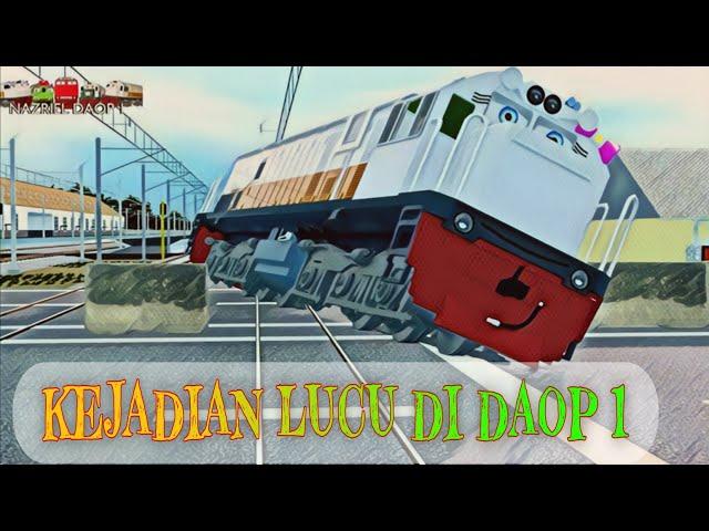 KEJADIAN LUCU DI DAOP 1 |KERETA API |TRAIN