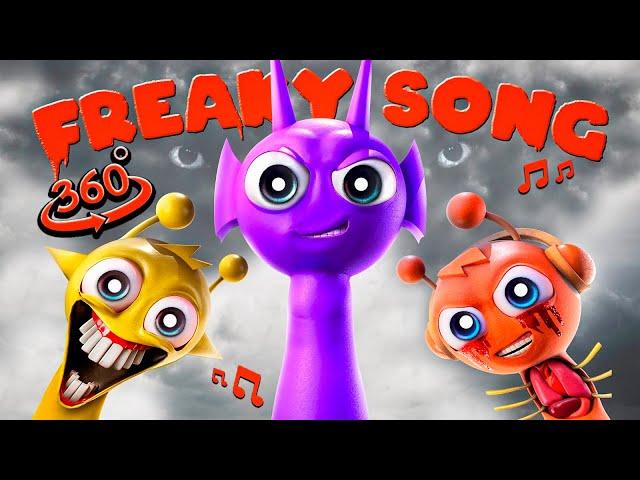 Incredibox Sprunki - Freaky Song (official song) 360° VR