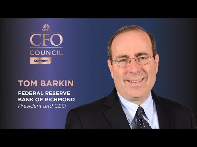 Richmond Fed President Thomas Barkin at CNBC's CFO Council Summit — 12/04/24