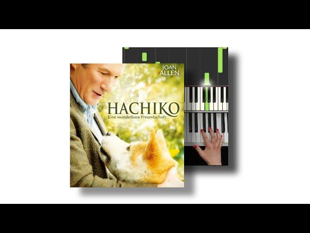 Hachiko (piano tutorial | sheet) как играть песню из фильма Хатико