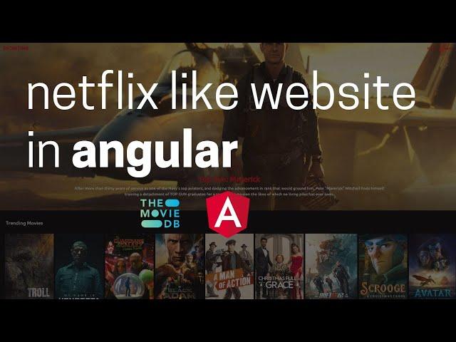 How to make netflix like website in angular 14 | Angular Tutorial