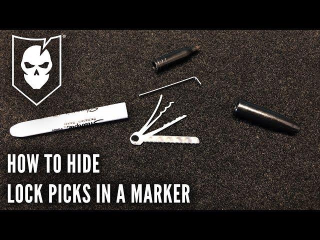 How to Hide Lock Picks in a Marker