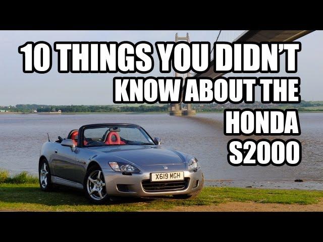 10 Things You Didn't Know About The Honda S2000