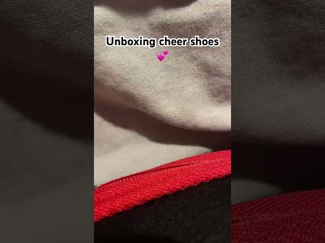 Unboxing cheer shoes! #cheer #fypシ゚viral #shorts