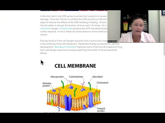 Cell Danger Response Autism Symptoms