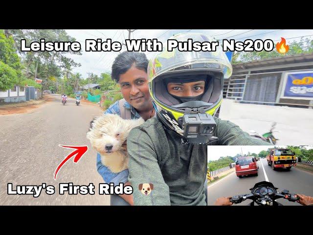 Leisure Ride With Pulsar Ns200  || KnOckOuTer ️