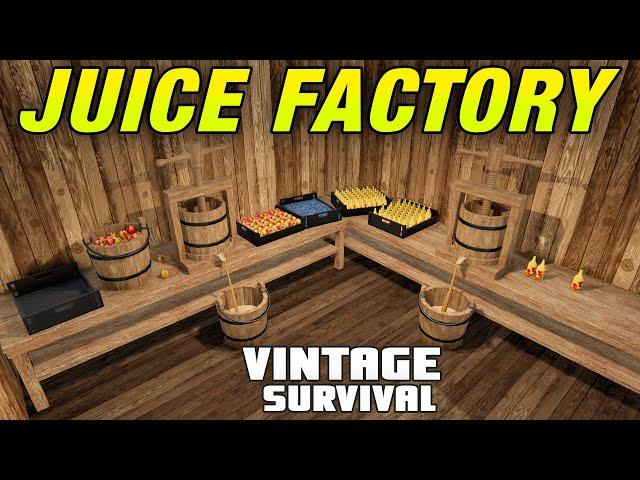 MAKING APPLE JUICE - Vintage Survival Farming Simulator 22 | Episode 47