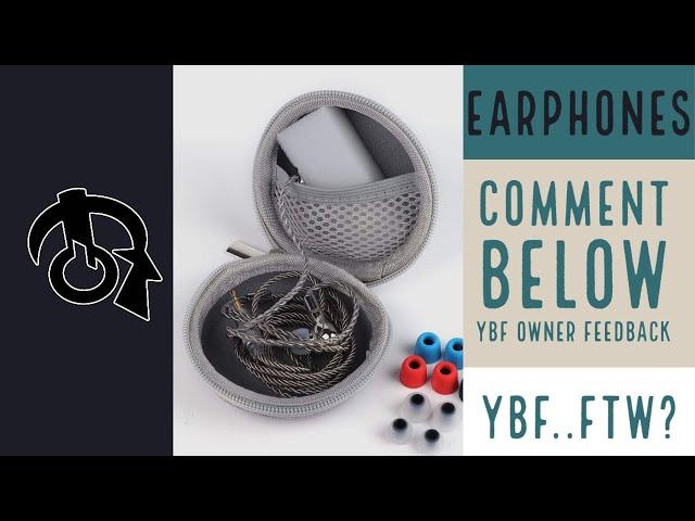 URBANFUN YBF-ISS014  (1/DD) EARPHONES ( owner feedback below)