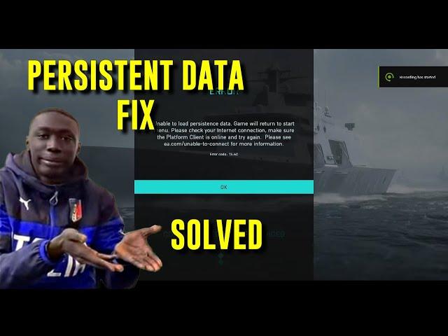 How to fix "Unable to Load Persistent Data" ┃ Battlefield 2042