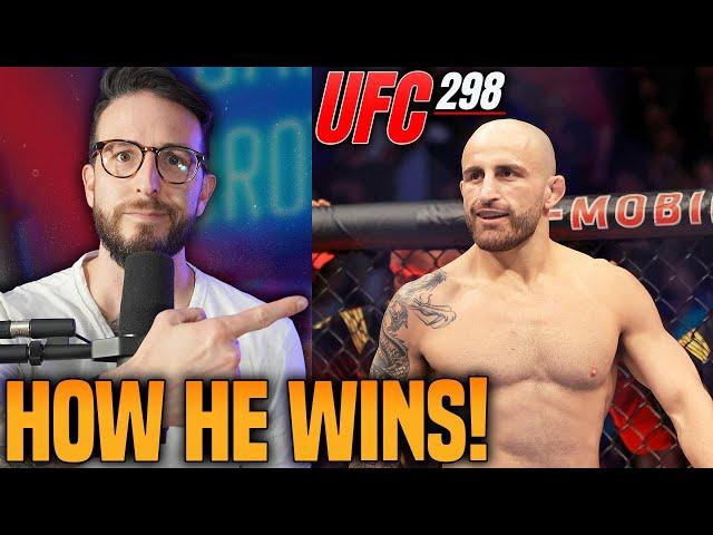 Masterclass Strategy: Volkanovski's Path to Victory over Topuria at UFC 298!