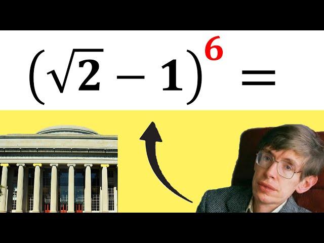 A HARD Algebra Question | You should know this TRICK!