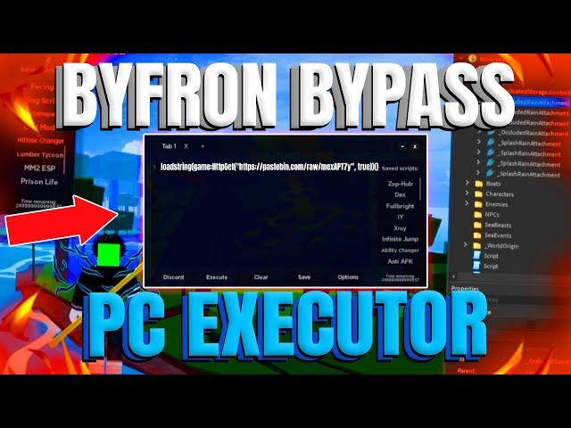 [NEW PC] Roblox Byfron Bypass | EXECUTOR FOR PC (WORKING)