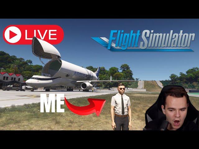 Flying The Airbus Beluga in MSFS2024 (+GIVEAWAY)