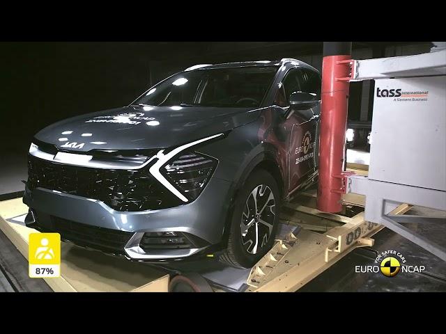 Euro NCAP Crash & Safety Tests of Kia Sportage 2022