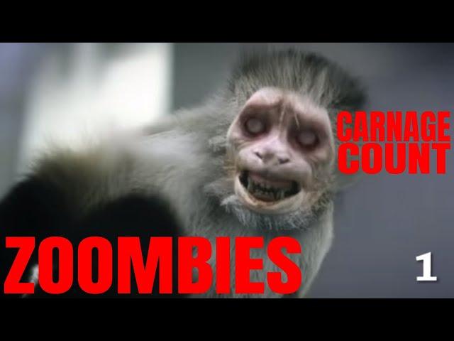 Zoombies (2016) Carnage Count