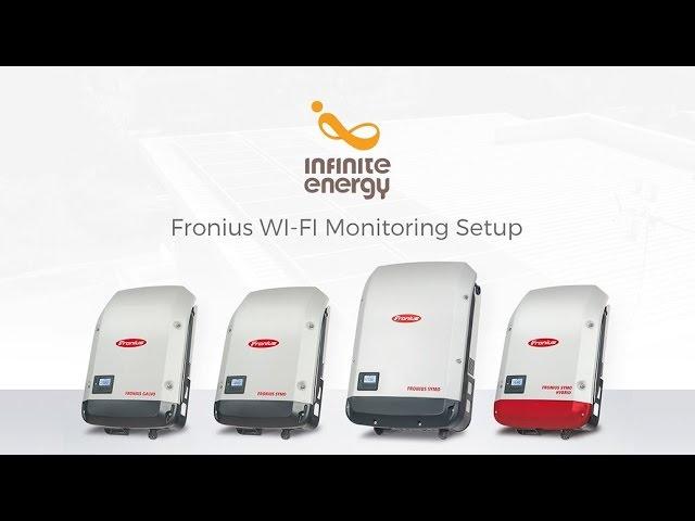 Fronius WiFi Set Up | Infinite Energy | Support