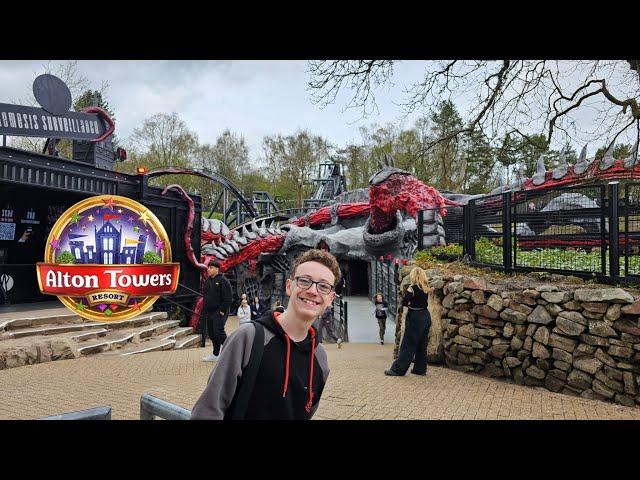 Alton Towers Vlog April 2024