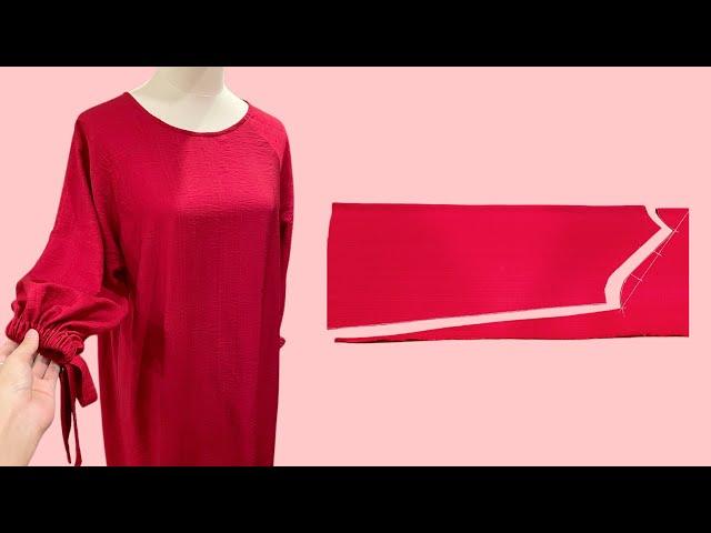  Sewing blouse or dress this way is easy and beautiful