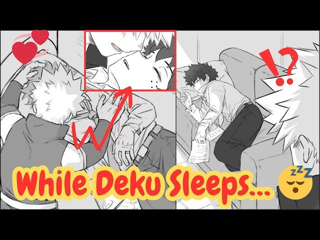 Bakudeku - Kacchan Secretly Takes Care of Exhausted Deku ️ [English Comic Dub]