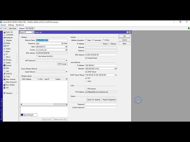 Mikrotik : Reset to Default Setting