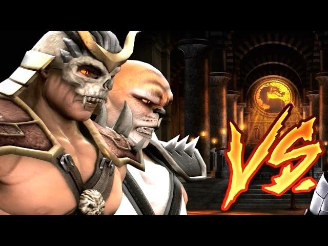 Mortal Kombat Komplete Edition - Shao Kahn & Kintaro Tag Ladder 60FPS Gameplay Playthrough