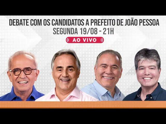 TV MASTER | ELEIÇÕES MASTER DEBATE PARA PREFEITO JOÃO PESSOA 19 DE AGOSTO 2024