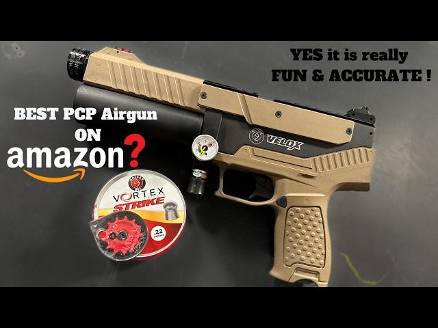 Hatsan Velox Semi-Auto PCP Airgun Pistol.