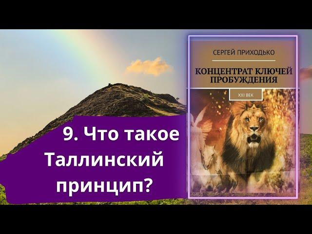 9. ЧТО ТАКОЕ ТАЛЛИНСКИЙ ПРИНЦИП ГЛОБАЛЬНОГО ПРОБУЖДЕНИЯ? Концентрат ключей Пробуждения