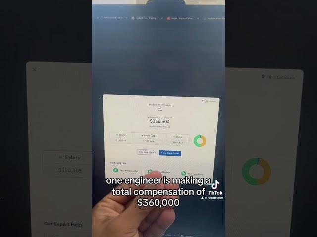 Studying the profile of a Software Engineer making $360000+ at Hudson River Trading