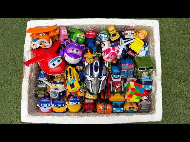 BOX full of SuperWings Assembly - Transformers OPTIMUS PRIME Rage Rescue Superheroes, Lego Skeleton