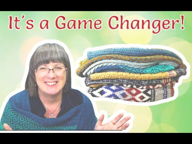 This HACK Will Change How You See Knitted Shawls...FOREVER!