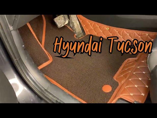 Hyundai Tucson 3d коврики в салон и багажник