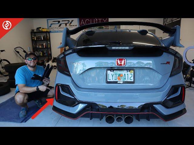 INSTALLING REAR ROCK GUARDS ON THE TYPE-R!