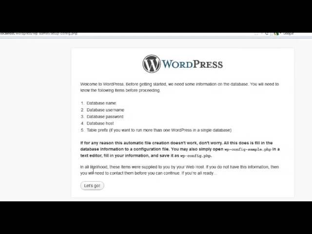 Installing Wordpress on Wampserver by Sufis Tech