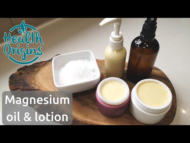 How to make Magnesium Oil and Magnesium Body Lotion