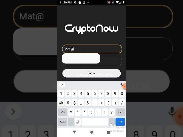 Mobile Apps Project Final - CryptoNow