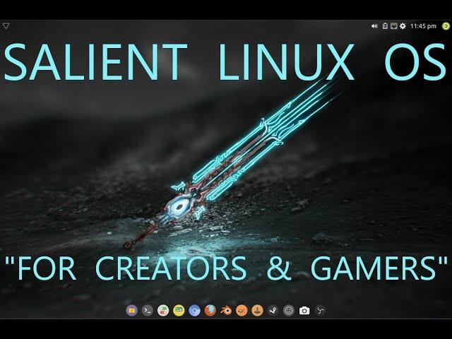 Salient Linux OS - Creative Multimedia Distro Based On Arch