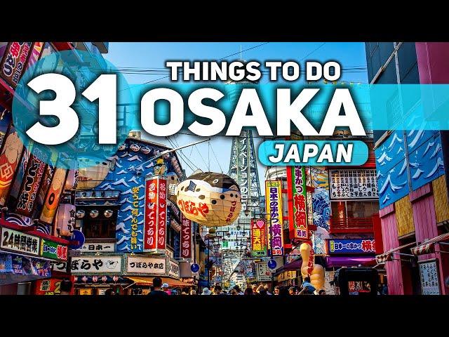 Best Things To Do in Osaka Japan 2025 4K