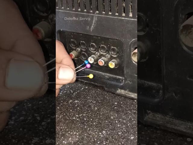 How to remove an RCA jack that is broken inside #tips #solution #Tutorial #jack #connector #rca