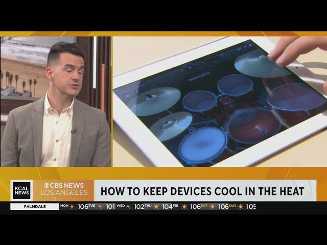 How to keep devices from overheating in hot weather