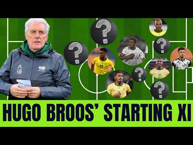 Bafana Bafana vs. Congo (Starting Line-Up)