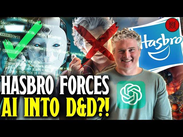 Hasbro Forcing More AI Into D&D, Says "Players Want it"?!