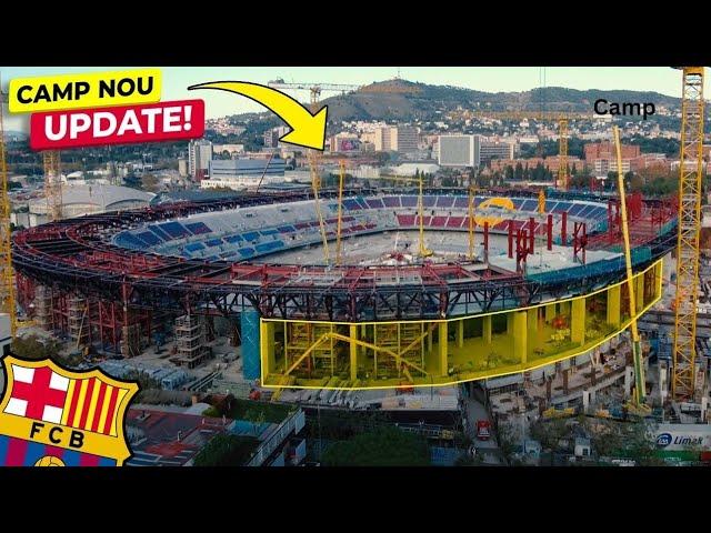 NEW CAMP NOU CONSTRUCTION UPDATE TODAY 27 NOVEMBER 2024