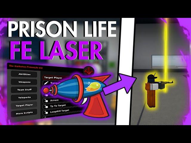 *NEW* Prison Life Script With FE LASER (PASTEBIN 2024)