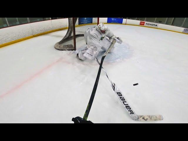 GOAL ON THE FIRST SHIFT! | GoPro Hockey