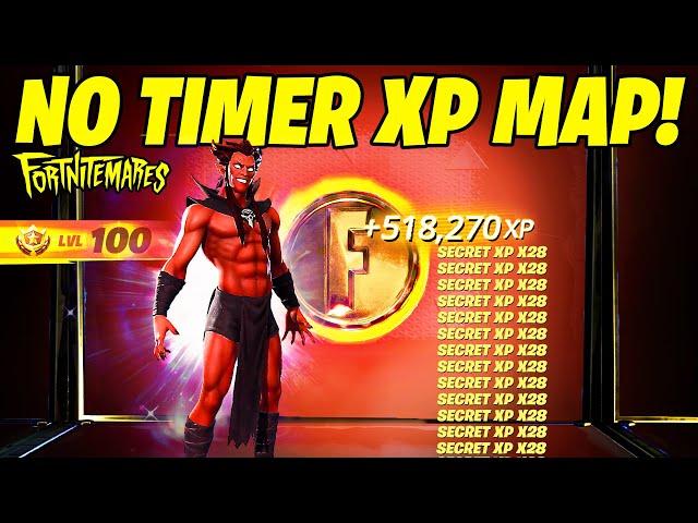 EASIEST NO TIMER Fortnite XP GLITCH Map to LEVEL UP FAST in Chapter 5 Season 4 (Get Felina Skin)