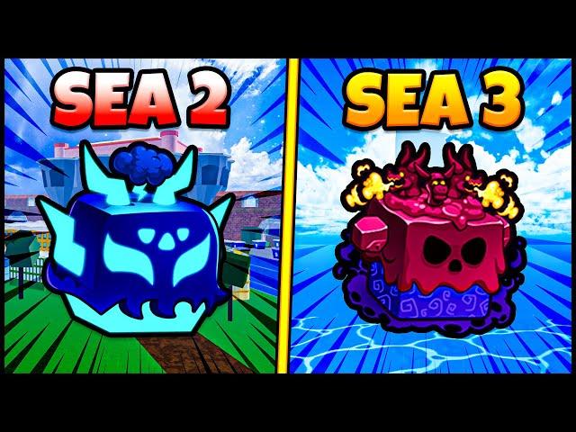 Top 5 Best FRUITS In EVERY Sea In Blox Fruits!