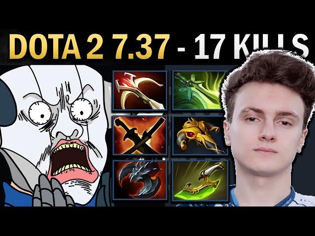 Sven Gameplay Miracle with 17 Kills and Butterfly - Dota 7.37