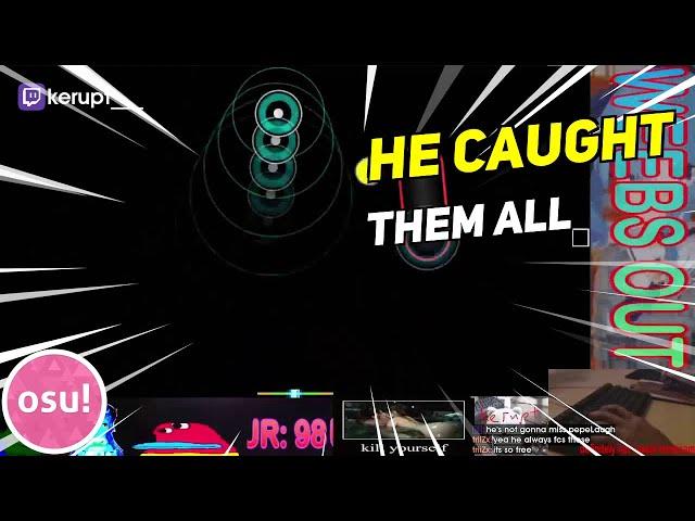 HE CAUGHT THEM ALL | Daily Osu Stream Highlights