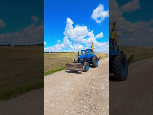 экскаватор МтЗ-50 A'LEX 2ed работаем